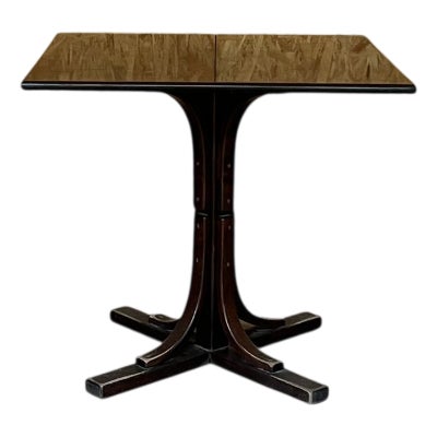 Bentwood Square Café Table, 1980s For Sale