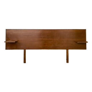 Vintage Bed in Wood, 1970s For Sale