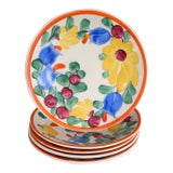 Art Deco Ditmar Urbach Decorative Plates - Set of 5 For Sale