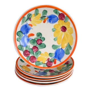 Art Deco Ditmar Urbach Decorative Plates - Set of 5 For Sale