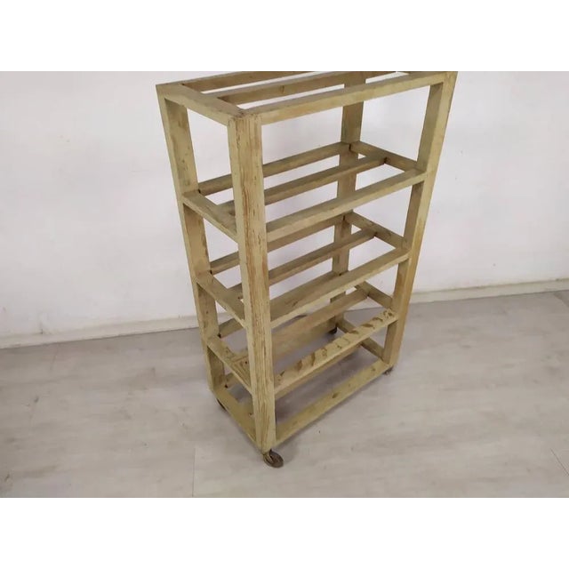 Patinated Wood Industrial Shelf, 1890s For Sale - Image 11 of 12