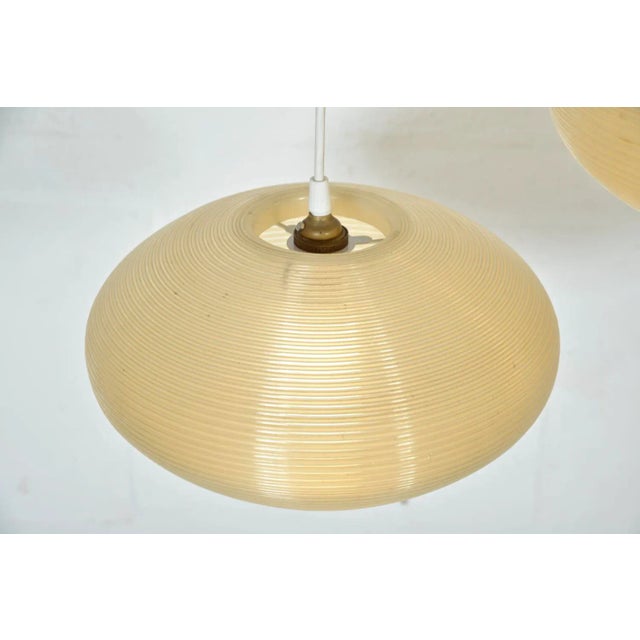 Midcentury Rotaflex Ceiling Pendant Lights by John & Sylvia Reid, 1958, Set of 4 For Sale - Image 12 of 13