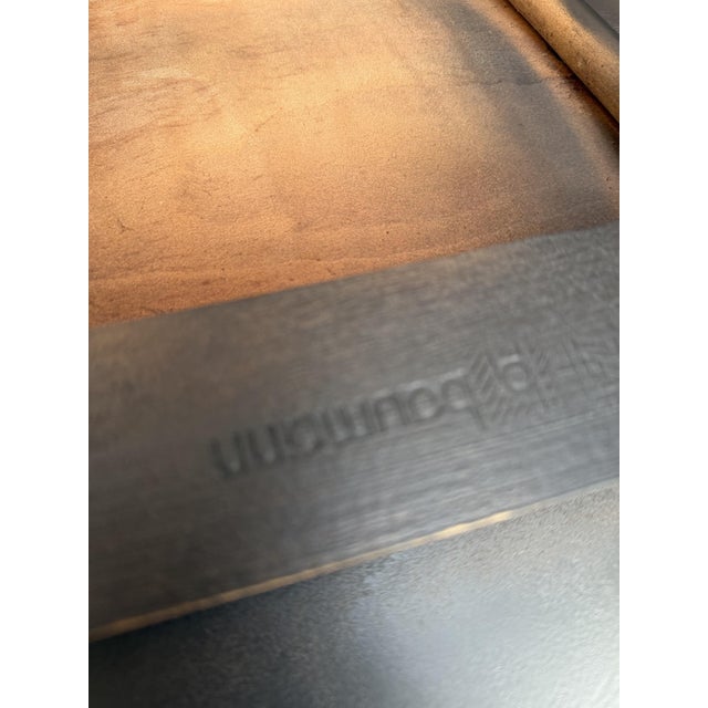 Black Bistro Chairs from Baumann, 1960s, Set of 4 For Sale - Image 8 of 9