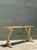 Vintage Wood and Metal Extendable Console Table For Sale - Image 13 of 18