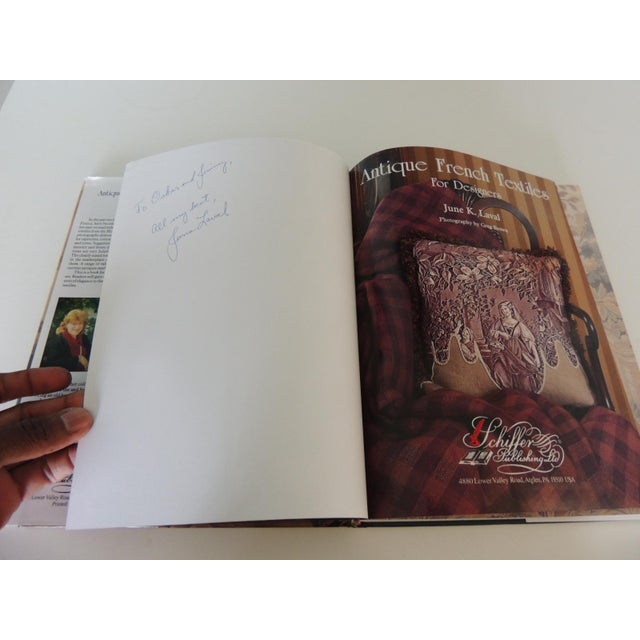English Antique French Textiles for Designers Hardcover Book by J. Laval For Sale - Image 3 of 10