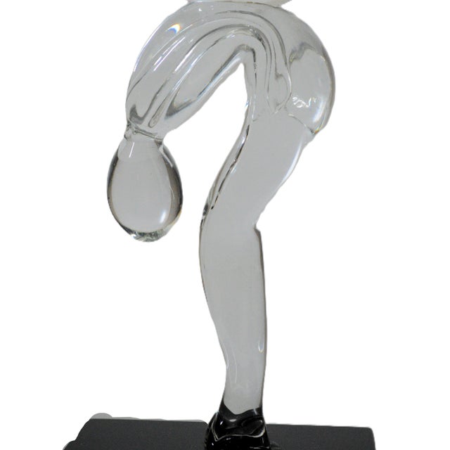 1980s 1980s Murano Glass Acrobats Gymnasts Sculpture For Sale - Image 5 of 10