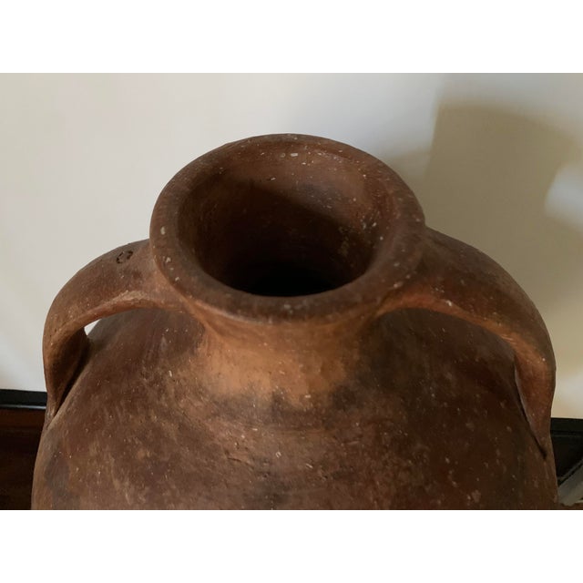 Brown 18th Century Picher "Cantaro" From Calanda, Spain, Terracotta Vase For Sale - Image 8 of 13