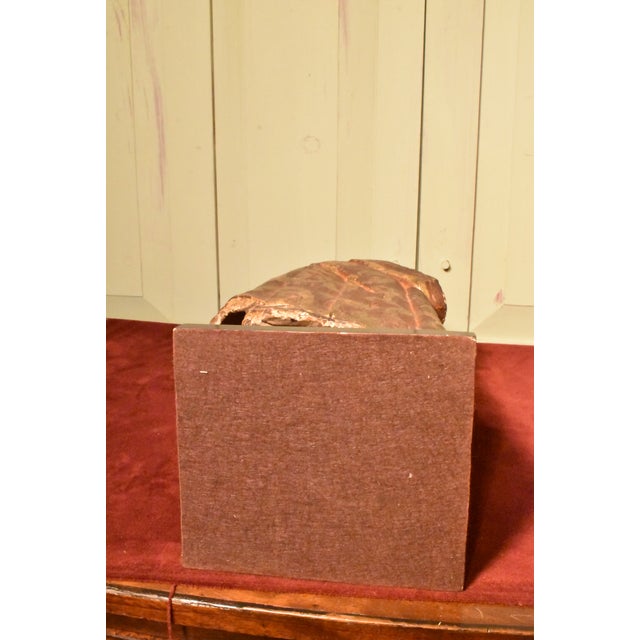 18th Century A Large Carved Painted Polychrome Santos, Possibly John the Baptist For Sale In Minneapolis - Image 6 of 7