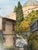 Vintage Italian Landscape Painting by Eleanor Hannah Harris – Dated 1990 For Sale - Image 9 of 14