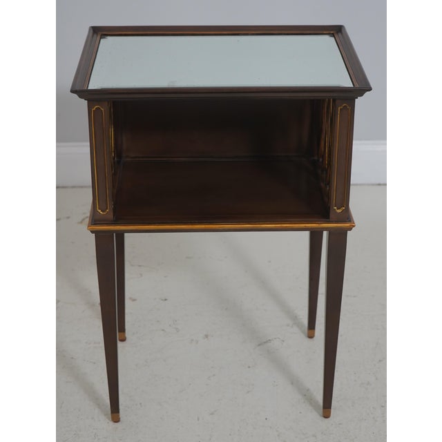 Age: Approx. 5 Years Old Details: Model SH07-071319 New Unboxed Table Quality Construction Distressing Mirror Top Gold...