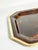 Brass and Faux Tortoiseshell Effect Tray, France, 1970s For Sale - Image 13 of 15
