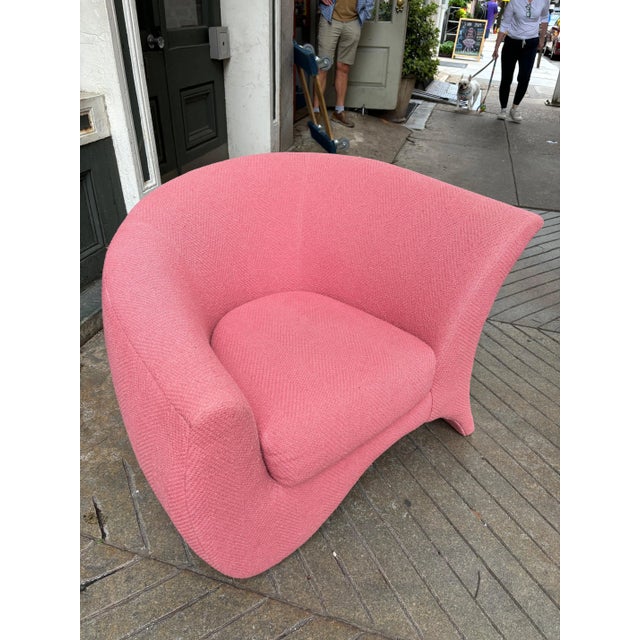 Vladimir Kagan for Directional "Hurricane" Lounge Chair For Sale - Image 9 of 10