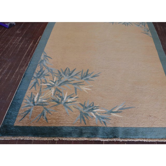Antique Art Deco Bamboo Tree Rug For Sale In Chicago - Image 6 of 10