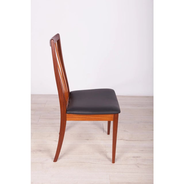 Teak and Leather Dining Chairs by Leslie Dandy for G-Plan, 1960s, Set of 6 For Sale - Image 10 of 18