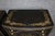 Black Pair 1980's Baker Chinoiserie Style Paint Decorated Bachelor Chests For Sale - Image 8 of 17