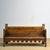 Antique bench crafted from solid walnut, originating from Southern France or Northern Spain and dating from the 17th or...