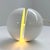 White Sphera Table Lamp by Andrea Modica for Lumess, 1970s For Sale - Image 4 of 9