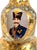 This striking object is a vintage or antique Persian Qajar dynasty glass hookah base (historically called a qalyan or...