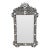 Moroccan Style Mother-of-Pearl Inlaid Floral Wall Mirror For Sale