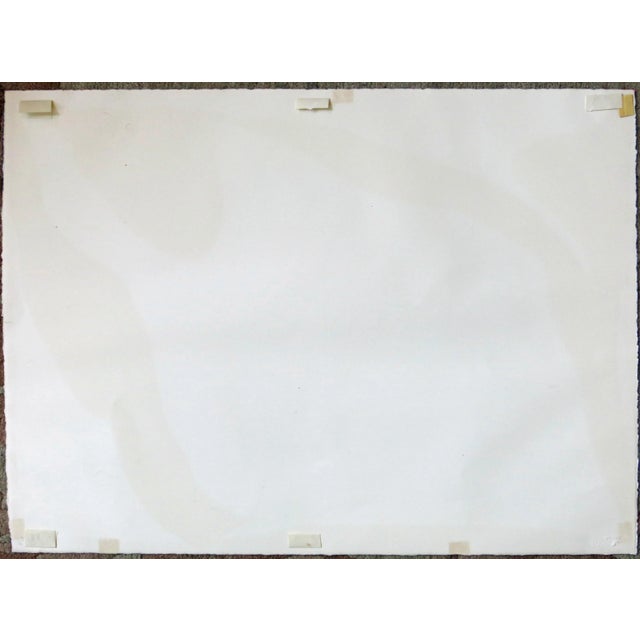 1960s 1960s Ray Parker Abstract Color Lithograph For Sale - Image 5 of 6