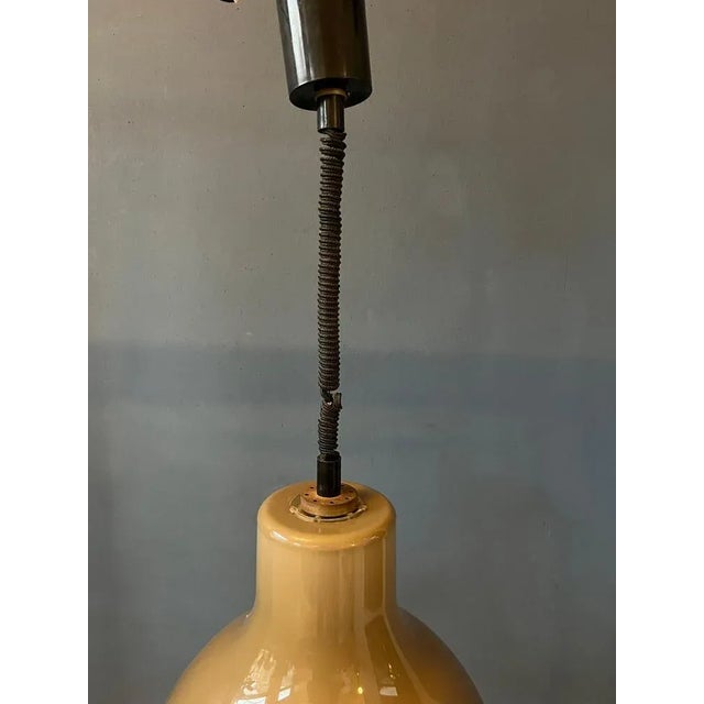 Large Space Age Pendant Light in Acrylic Glass, 1970s For Sale - Image 10 of 11