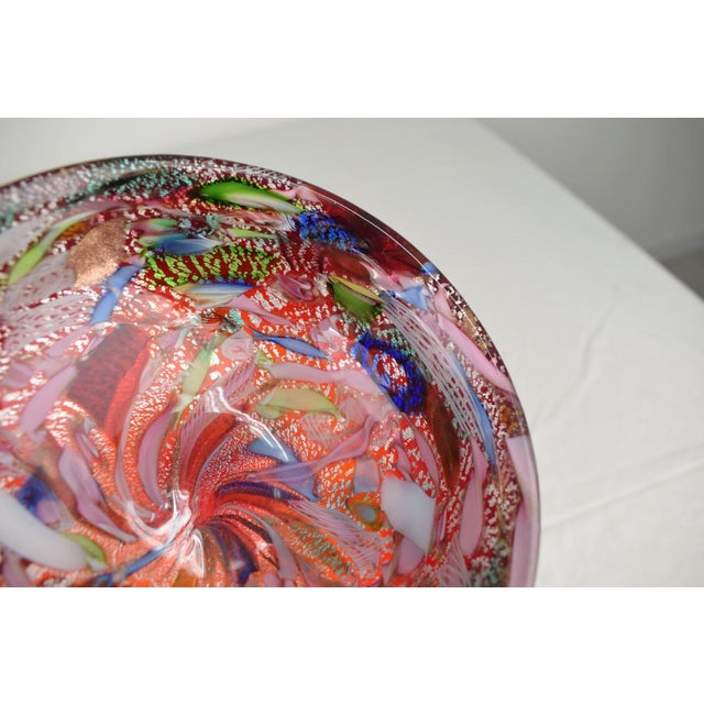 Tutti Frutti Murano Glass Bowl, 1970 For Sale - Image 11 of 16
