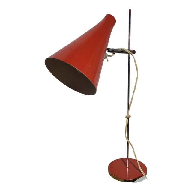 Czechoslovakian Table Lamp by Josef Hurka for Lidokov, 1960s For Sale