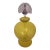 Venetian Glass Perfume Bottle With Peacock Top For Sale