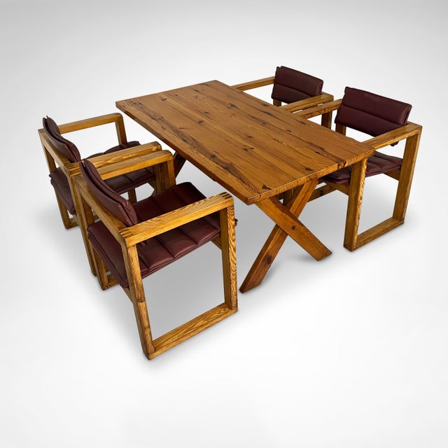 Armchairs by Ate Van Apeldoorn for Houtwerk Hattem, 1970s, Set of 4 For Sale - Image 12 of 13