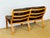 Black Vintage Scandinavian Teak and Leather Bench, 1960 For Sale - Image 8 of 17