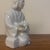 Mid-20th Century Japanese Blanc De Chine Style White Porcelain Seated Okimono Figurine For Sale In Minneapolis - Image 6 of 8