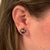 Diamond Large Tahitian Pearl Earrings 14k Rose Gold Certified For Sale In New York - Image 6 of 14