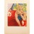 1940s After Henri Matisse "Girl on a Red Background", First Edition Period Swiss Lithograph For Sale In Dallas - Image 6 of 8