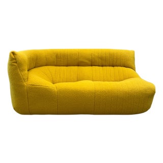 Two-Seater Aralia Sofa in Yellow from Ligne Roset For Sale
