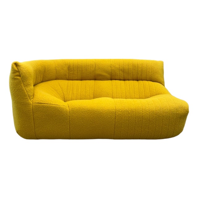 Two-Seater Aralia Sofa in Yellow from Ligne Roset For Sale