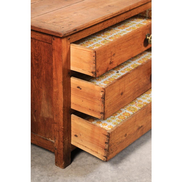 Traditional Small 19th C. Empire Chest of Drawers For Sale - Image 3 of 11