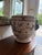 Chinoiserie Vintage Chinoiserie Ceramic Cachepot Planter With Relief Ram Head Handles For Sale - Image 3 of 7