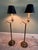 1970s Vintage Chapman Ram’s Horn Floor Lamps - a Pair For Sale - Image 5 of 10