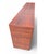 Burnt Umber 1950s Large H.W. Klein by Bramin Sideboard / Credenza W Tambour Doors, Attributed For Sale - Image 8 of 8