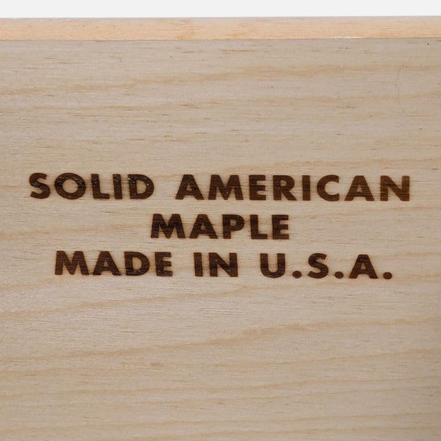 Vaughan-Bassett Solid Maple Wood Dresser For Sale - Image 10 of 10