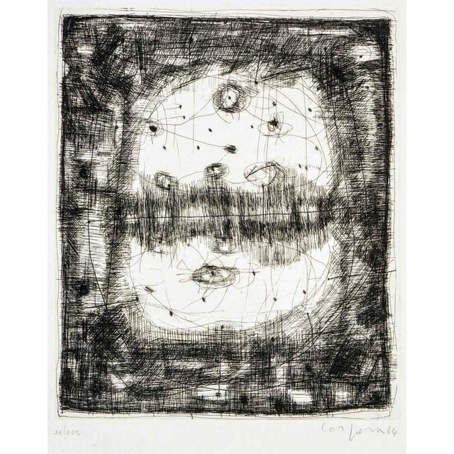 Etching on paper. Hand signed and numbered. Edition of 102 copies (16/102). Excellent condition. The work belongs to the...