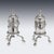 Metal Antique French Silver Salt and Pepper Mills from Odiot, Paris, 1880s, Set of 4 For Sale - Image 7 of 18