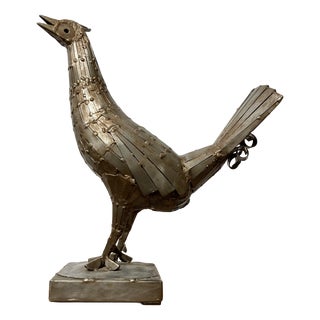 Large Metal Bird, 1970 For Sale