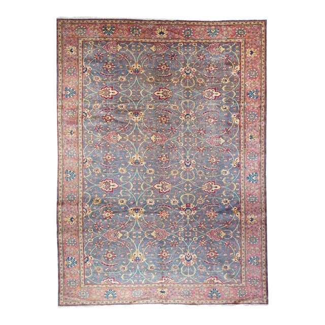 Antique Turkish Rug 8'9'' x 11' For Sale