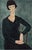 Contemporary Amedeo Modigliani, Seated Woman in Blue Dress Official Exhibition Poster For Sale - Image 3 of 3