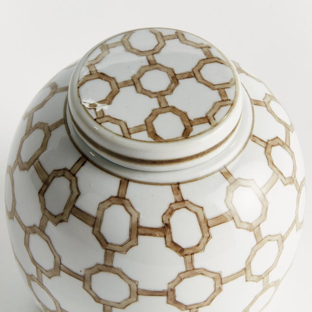 Contemporary Province Link Lidded Jar For Sale - Image 3 of 5