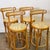 Vintage Italian Bentwood and Cane Bar Stools, 1970s, Set of 4 For Sale - Image 6 of 12