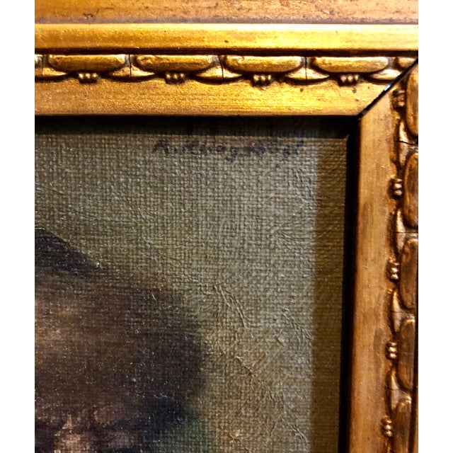 Rudolf Klinsbogl Klingsberg, Pre World War II Austrian Judaica Oil Painting Hasidic Rabbi Portrait For Sale - Image 4 of 6