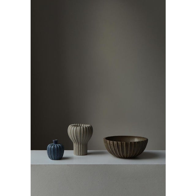 Art Deco Stoneware No. 139 Vase by Arne Bang Studio, Denmark, 1930s For Sale - Image 11 of 13