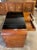 Art Deco Mid-Century Italian Art Deco Style Writing Table With Glass Top For Sale - Image 3 of 5